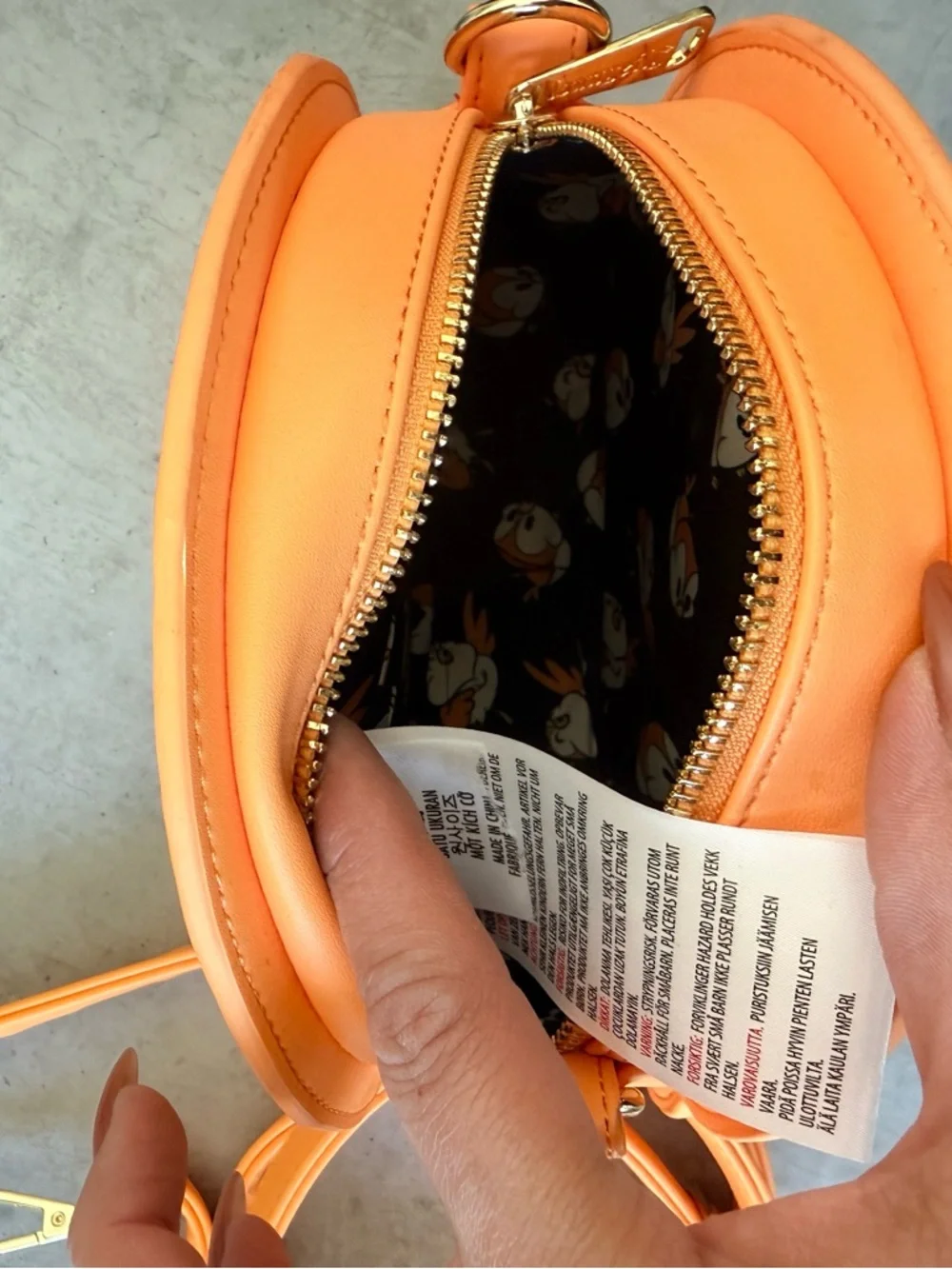 DisneyParks loungefly Chuuby Bird crossbody bag - Picture 6 of 8